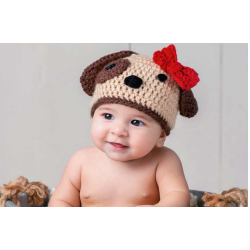 Gorro Cachorinho Bebê