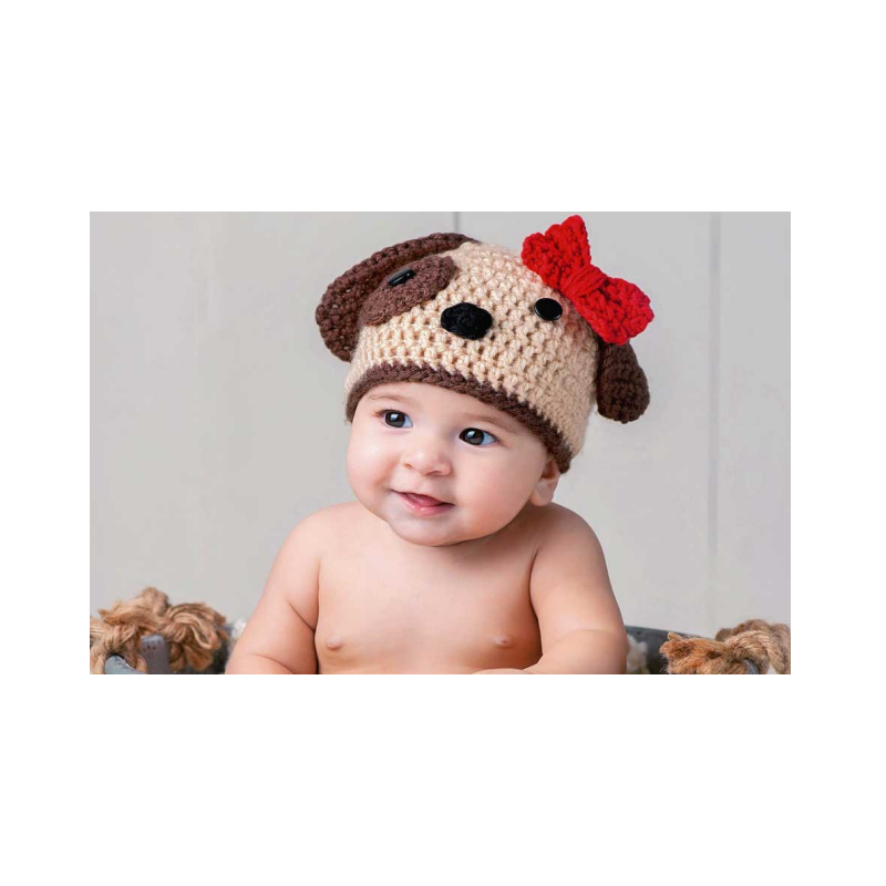 Gorro Cachorinho Bebê