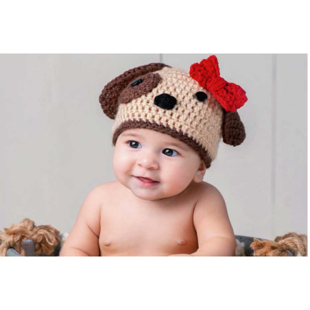 Gorro Cachorinho Bebê