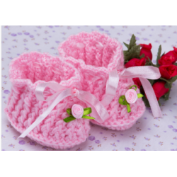 Sapatinho rosa mimoso