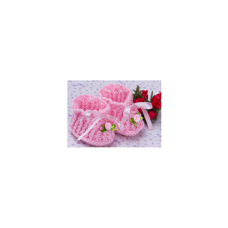 Sapatinho rosa mimoso