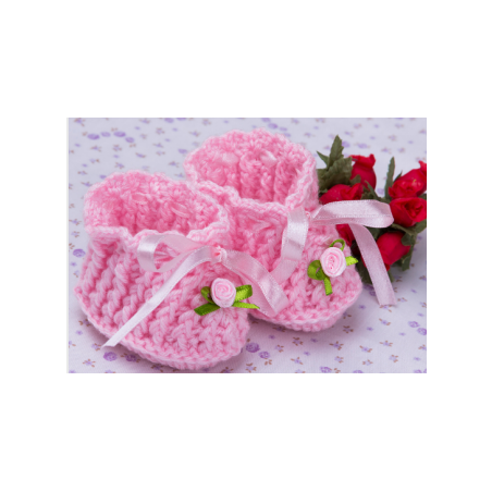 Sapatinho rosa mimoso