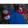 Boina Super Mario Bebê